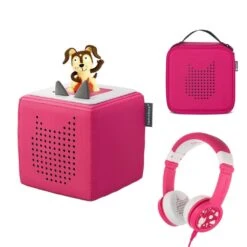 Tonies Toniebox Playtime Puppy Starter Set With Foldable Headphones And Carrying Case -Tonies tonies toniebox playtime puppy starter set with foldable headphones and carrying caseton10000763 kitanb babyanb baby 505404